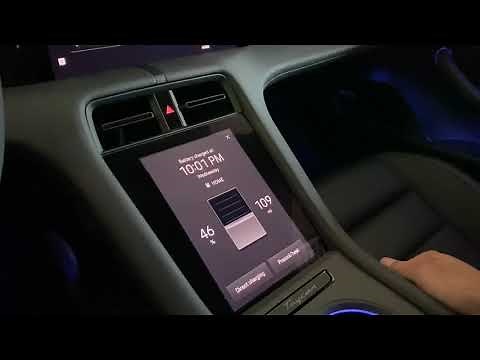 How to Customize the Charging Settings in a Porsche Taycan