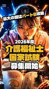 2026年度 介護福祉士国家試験、募集開始！合格への最大の鍵はパートB攻略