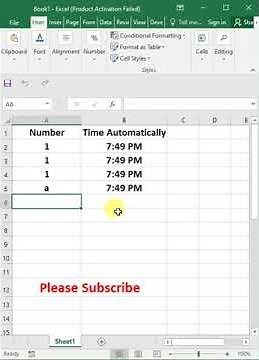 Automate Timestamps in Excel: VBA Code for Dynamic Time Entry