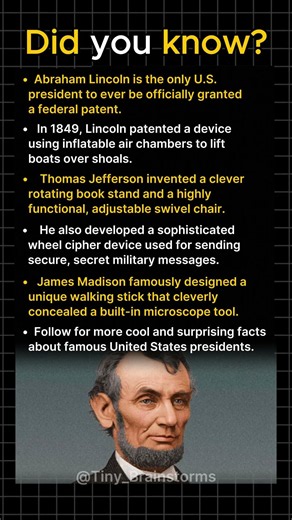 Presidents Who Were Inventors