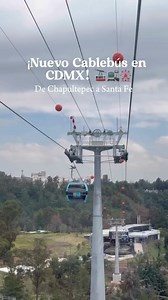 Las lindas vistas del nuevo Cablebus de Chapultepec. Por @conoceconmontse ....#mxc #cablebus #chapultepec #cablebúschapultepec #cdmx #mexicocity #mexico | MXC