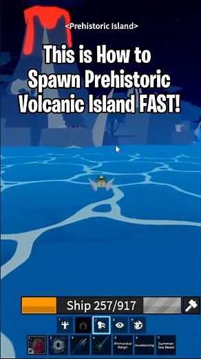 How To Spawn Prehistoric Island Fast in Blox Fruits #bloxfruits #roblox #fyp #viral #bloxfruit