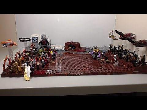 Lego Avengers Endgame Final Battle/Portal Scene M.O.C.