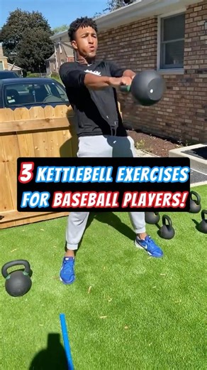🧢 3 Kettlebell Movements Every Baseball Player Should Be Doing ⚾️🔥