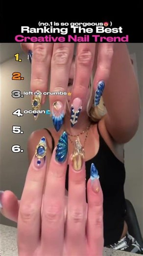 Ranking The BEST Creative Nail Trend (no.1 so gorgeous😍)