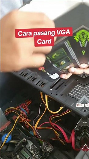 Cara Mudah Ganti VGA Card #service #tutorial #pasang #vgacard