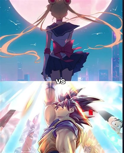 Son Goku vs Sailor moon | overkill #goku #vs #sailormoon #Edit #animeedit