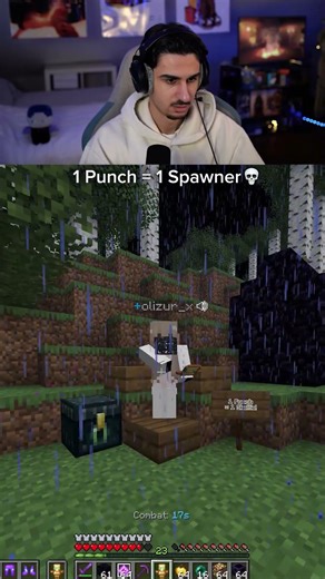 1 Punch = 1 Spawner...