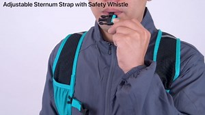 ECOHUB 15L Lightweight Packable Hiking Backpack for Travel, Small Daypack with Chest Strap & Phone Pocket, Water Resistant Foldable Backpack for Men Women