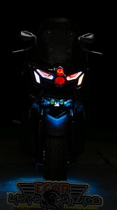 Our latest setup for NMAX V3 turbo neo, aes biled projector with customized eyeline 🫣 | Egor Motogarage