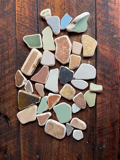 Irish Sea Pottery Ceramic Pieces - Coastal Craft & Mosaic Supply - Etsy