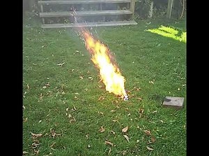 Lipo explosion and fire test. Treat these batteries with respect!