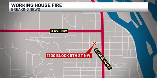 Crews respond to Cedar Rapids house fire