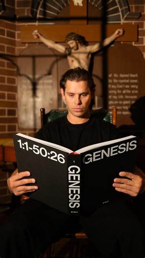Byble on Instagram: "Introducing: Byble Stories What if the Bible events happened today? We’re bringing scripture to life with modern-day depictions of the most significant stories in the Bible. Episode 1 starts at the very beginning Genesis 1:1 A moment of chaos. A search for meaning. And a book that changes everything. We’re also giving away a Byble with every new episode. To enter: - Comment Amen - Share this video - Tag three friends Winner announced in 7 days. #byble #jesus #bible #christia