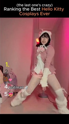 Ranking the Best Hello Kitty Cosplays Ever #cosplay