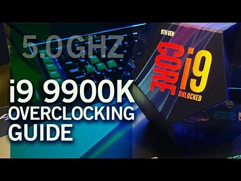 i9 9900K Overclock Guide • 5.0 ghz OC on Gigabyte z390 Aorus Master