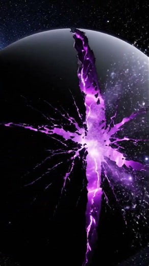 Cutting a Black Hole Was a Bad Idea 🌌😅 #satisfyingvideo #satisfying