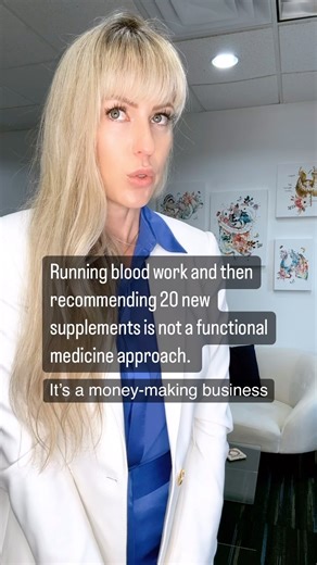 Here’s what I hear from my clients: -anxiety and depression? You’re being prescribed Ashwagandha, SAM-e, St. John Wort, 5-HTP, etc. What happens when you finish the bottle? Will your depression go away? No. Following these “supplement protocols” does not address the root cause. Possible root causes of depression are physical inactivity, lack of natural sunlight, chronic stress, poor diet, gut dysbiosis, chronic infections, wrong type and dose of thyroid medication, and so on. -bloating and chron