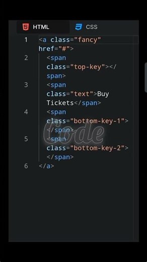 You Won’t Believe This button Animation 😱 | HTML & CSS #coding