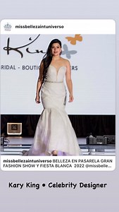 White Party @missbellezaintuniverso @karykingboutiqueusa #houston #houstontx #colombia #baqesmoda #vestidos #atelier #gala #dress #redcarpet #design #atelier | Kary King