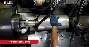 Our proprietary (designed and manufactured) Rotor milling and grinding centers, the Locus and Rotor G, help produce the full range of ELGi's Airends. Take a guess and tell us why do you think we created our own machining centres instead of buying them? A - To ensure utmost quality and design control B - Roto G and Locus are separate product lines for ELGi C - Unavailibilty of other brand machines D - To experiment with design | Elgi Equipments Limited