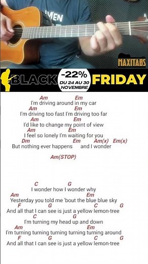 Tuto/Cover LEMON TREE Guitar #cover #guitar