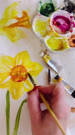 Start your watercolour journey here today👇🎨 #learntopaint #howtopaint #beginnerarttips #artclass