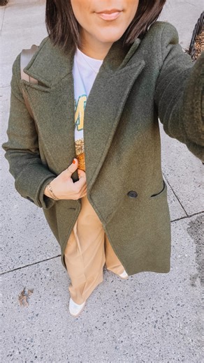 Implementing my 2026 goal of working out of the house. Help me pick a jacket for my afternoon outing. Short or long? Comment SHOP to shop this look or visit the link in my bio to shop on my blog or ltk | An Indigo Day