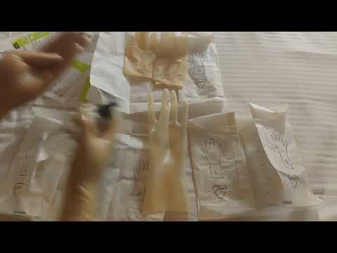 Biogel super sensitive gloves layering