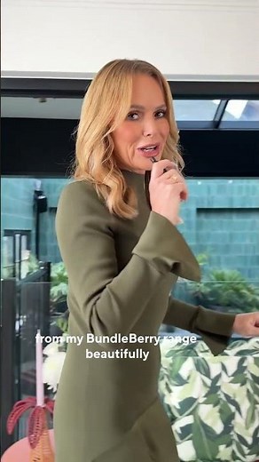 Amanda Holden Tour of Bundleberry Shoot!
