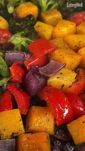 Colorful Roasted Sheet-Pan Vegetables Recipe!