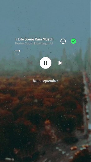 Into each life some rain must fall by The Ink Spots and Ella Fitzgerald Comment your favorite songs. real. #september #fall #autumn #rain #rainy #mood #moody #darkacademia #aesthetics #aesthetic #nostalgia #sad #music