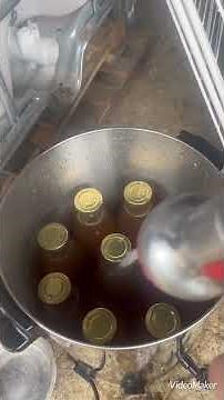 Jus de pomme poire et stérilisation