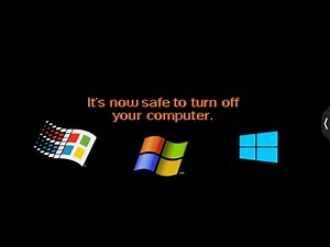 It’s now safe to turn off your computer.