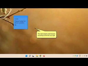 Windows: Auto size sticky notes based on the content in Notezilla for Windows