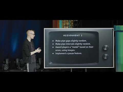 CS50 2D - Lecture 1 - Flappy Bird (live, unedited)