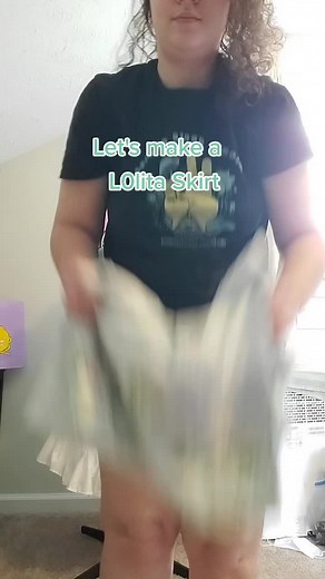 DIY Lolita Skirt Sewing Tutorial