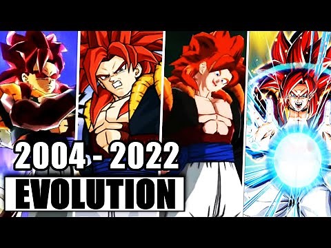 EVOLUTION OF GOGETA SSJ4 in Dragon Ball Games 2004-2022 ゴジータの進化