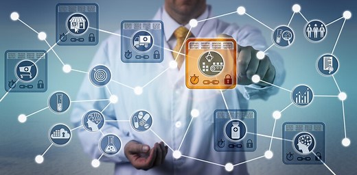How blockchain can enhance the security of healthcare data
