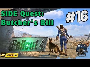Fallout 4 Walkthrough | Railroad Side Quest #16: Butcher’s Bill 🩸 | 4K 60FPS | No Commentary