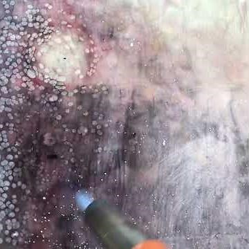 Creating texture and interest in Encaustic