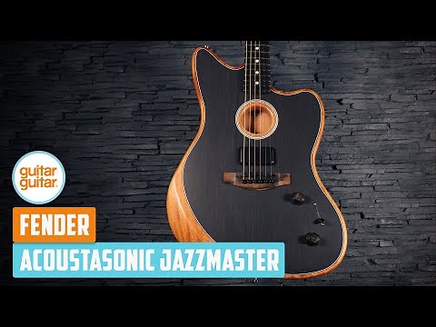 We try the NEW Fender Acoustasonic Jazzmaster - Is this the most versatile hybrid yet? 🤔