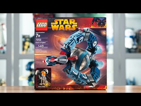 LEGO Star Wars 7252 DROID TRI-FIGHTER Review! (2005)