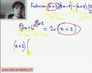 2nde Factoriser une expression