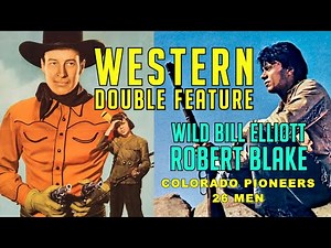 COLORADO PIONEERS Wild Bill Elliott! Robert Blake! Western Movie Action & 26 MEN's Trade Me Deadly!
