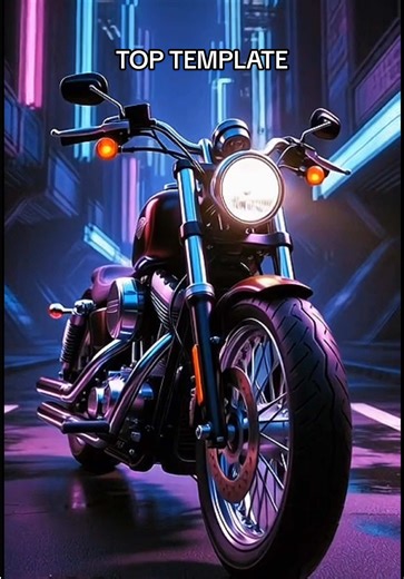 CapCut Motorcycle Intro Template for Creators