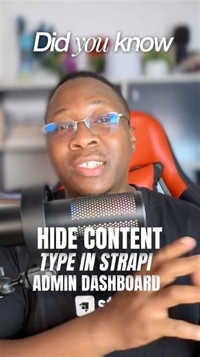 Hide Content Types in Strapi