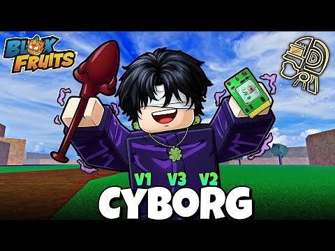 How To Get CYBORG Race V1, V2 & V3 in Blox Fruits Roblox (Full Guide + V3 Showcase)