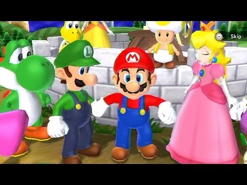 Mario Party 9 - Solo Mode Walkthrough Part 1 - Toad Road