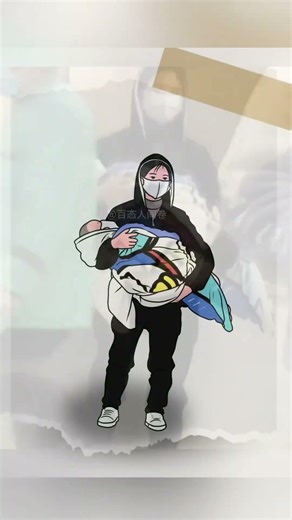 #真实生活分享计划 “女子性本弱，为母身则刚，为伟大的母爱点赞。”#艺术在抖音#原创插画#画一个故事#母爱 二次元 二次元衍生 二次元画作